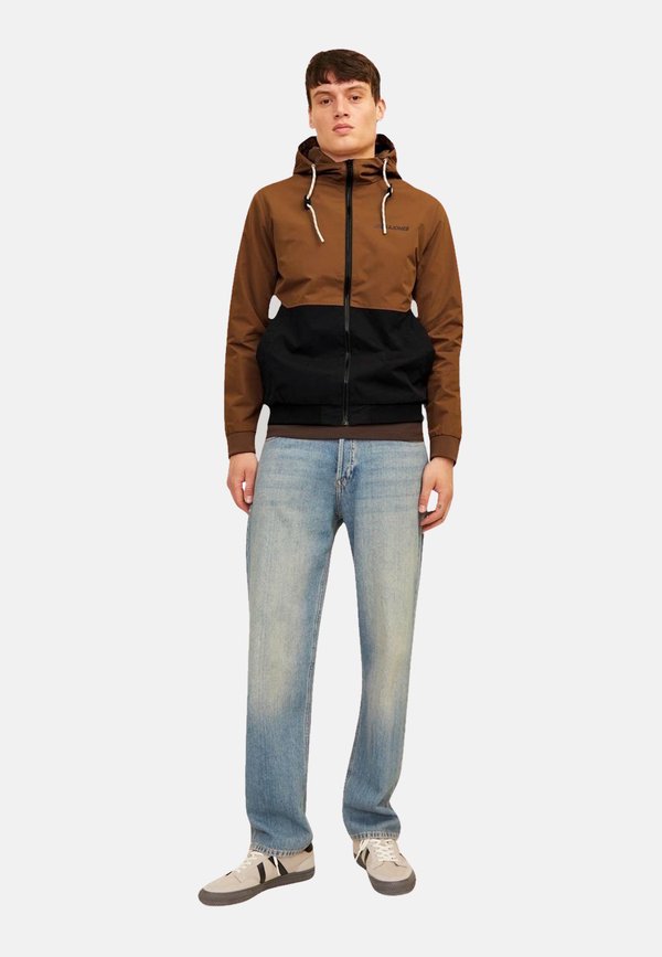 JJERUSH HOOD - Light jacket - braun4