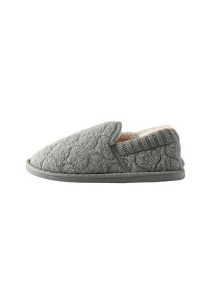 REGULAR FIT - QUILTED SHOOT  - Papuci de casă - grey sparkle