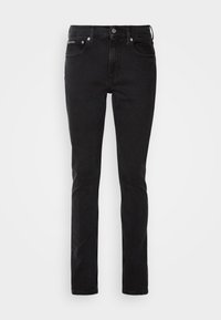 TAPER - Slimfit džínsy - denim black