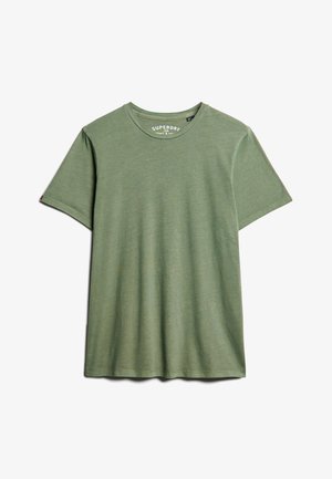 Superdry & Co ESSENTIAL - T-shirt basic - washed jewel green