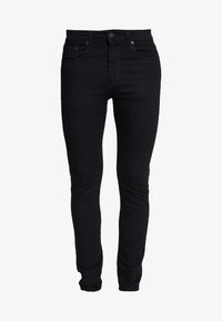 Não selecionado, black denim