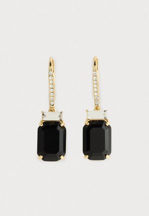 BOX STONE DROP - Fülbevalók - gold-coloured/jet