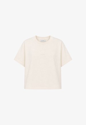 OH APRIL, ELLA BOXY T-SHIRT - T-shirts basic - off white