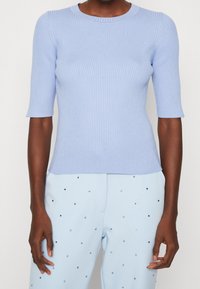 Selected Femme Jednoduché tričko - light blue