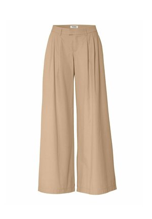 TONI, STYLE ELLI WIDE - Trousers - beige