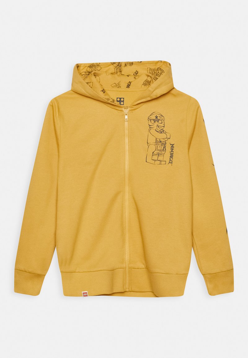 LEGO® kidswear FULL ZIP HOODIE Zipup sweatshirt dusty mustard