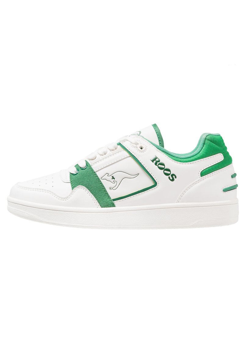 KangaROOS HOT SHOT Trainers White green white Zalando co uk KangaROOS HOT SHOT Trainers White green white Zalando co uk