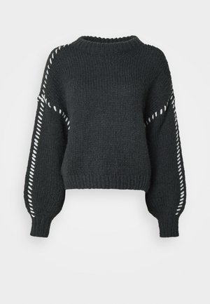 Vero Moda VMFENG O NECK  - Camisola - asphalt