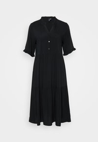 VMEASY 2/4 CALF DRESS - Shirt dress - black