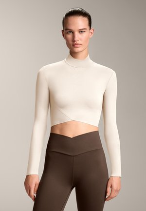 OYSHO PERFECT-ADAPT LONG-SLEEVE - Longsleeve - white