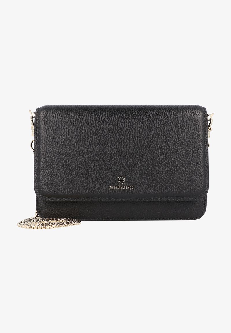 AIGNER ON CHAIN - Umhängetasche - black