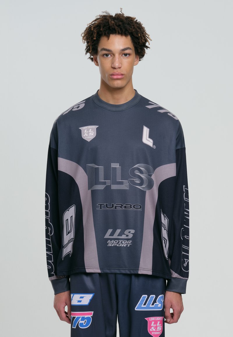 LOW LIGHTS STUDIOS® - MOTOCROSS LONGSLEEVE - Langærmet T-shirt - black, Forstør