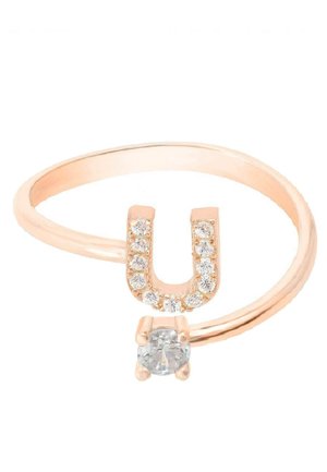 INITIAL U - Ring - pink