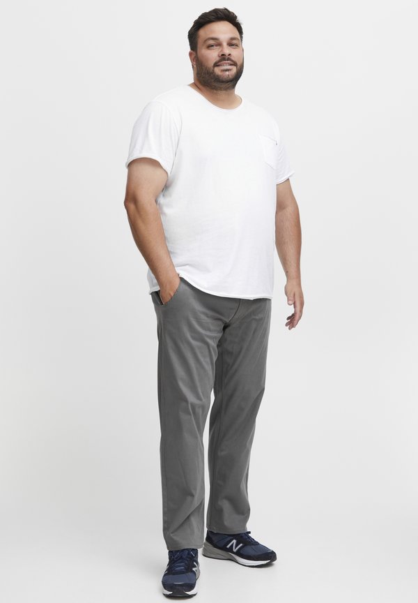 BHTROMP REGULAR FIT LOW WAIST - Trousers - smoked pearl3