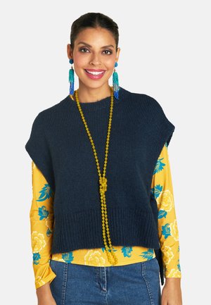 Strickpullover - petrole