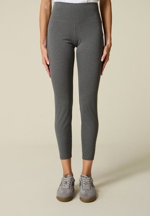 Oltre, LEGGINGS SPORTIVI IN TESSUTO TECNICO - Leggings - grigio