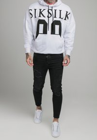 SIKSILK Felpa con cappuccio - grey