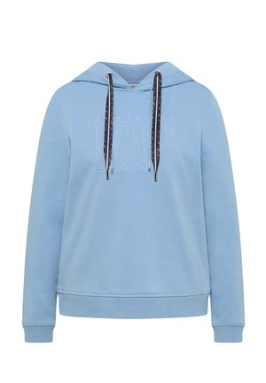 Cecil, HOODED SWEATSHIRT WITH SLOGAN - Hoodie - easy blue