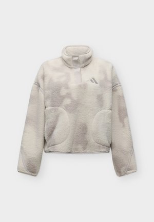 adidas Terrex, TERREX MULTI HIGH PILE FLEECE PULLOVER - Suéter de forro polar - alumina/light brown