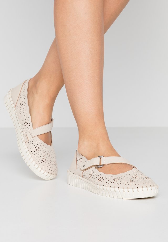 SEPULVEDA BLVD - Ballerina's met enkelbandjes - natural