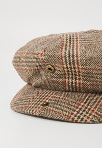 Brixton BROOD SNAP UNISEX - Kootud müts - light brown/cranberry