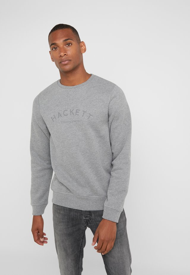 LOGO CREW - Collegepaita - mottled grey