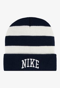 Nike Sportswear CHUNKY STRIPE APEX BEANIE SET UNISEX - Beanie - midnight navy