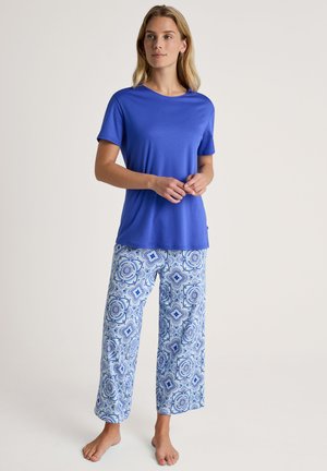 Calida ORIENT DREAMS 7/8 SET - Pigiama - dazzling blue