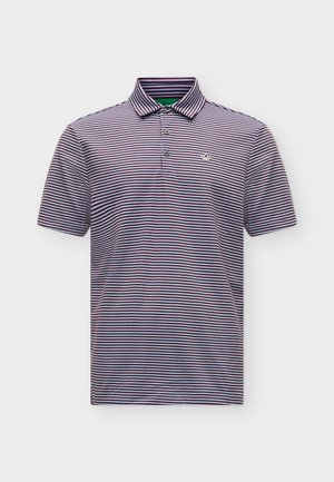 adidas Golf Originals, ORIGINALS STRIPE - поло риза - clear sky/maroon