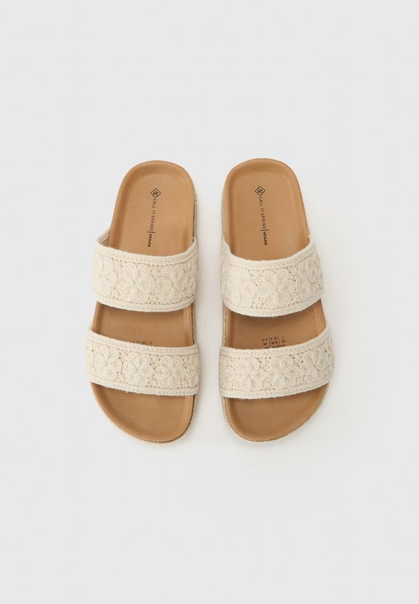JANNY - Mules - natural3