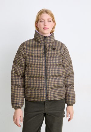 REVERSIBLE PUFFER - Zimní bunda - sepia