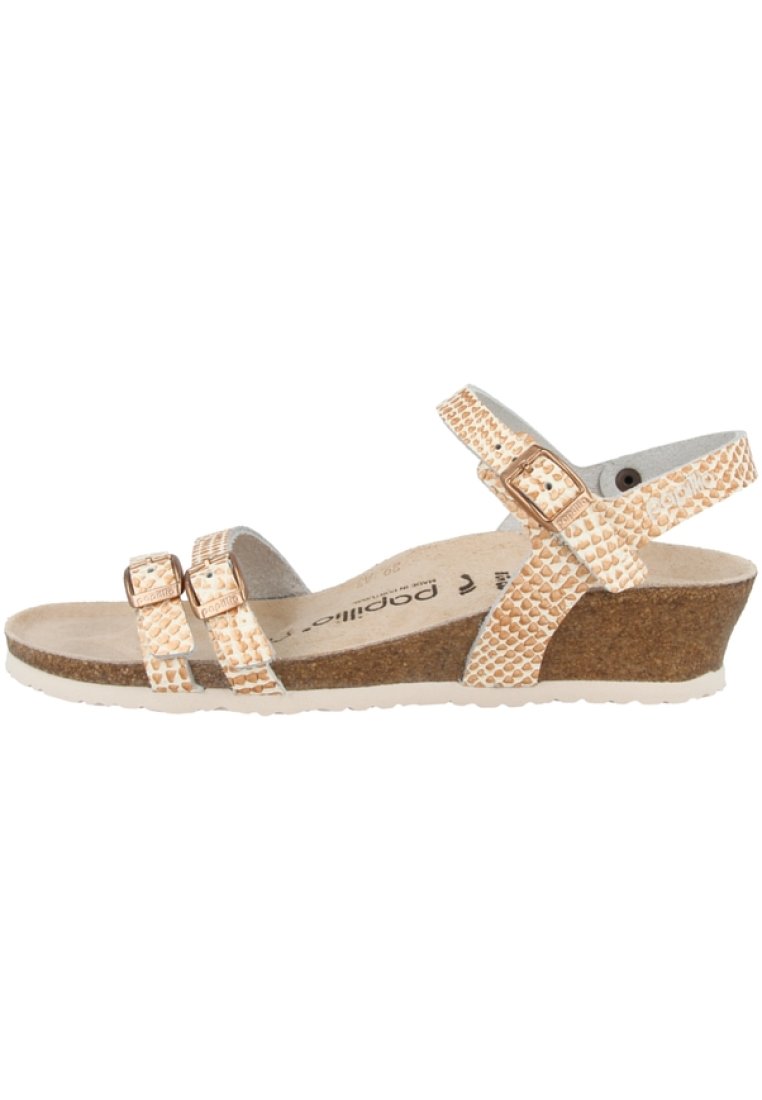 Papillio LANA - Sandalen met sleehak - mermaid cream (1013565)/Beige -  Zalando.nl