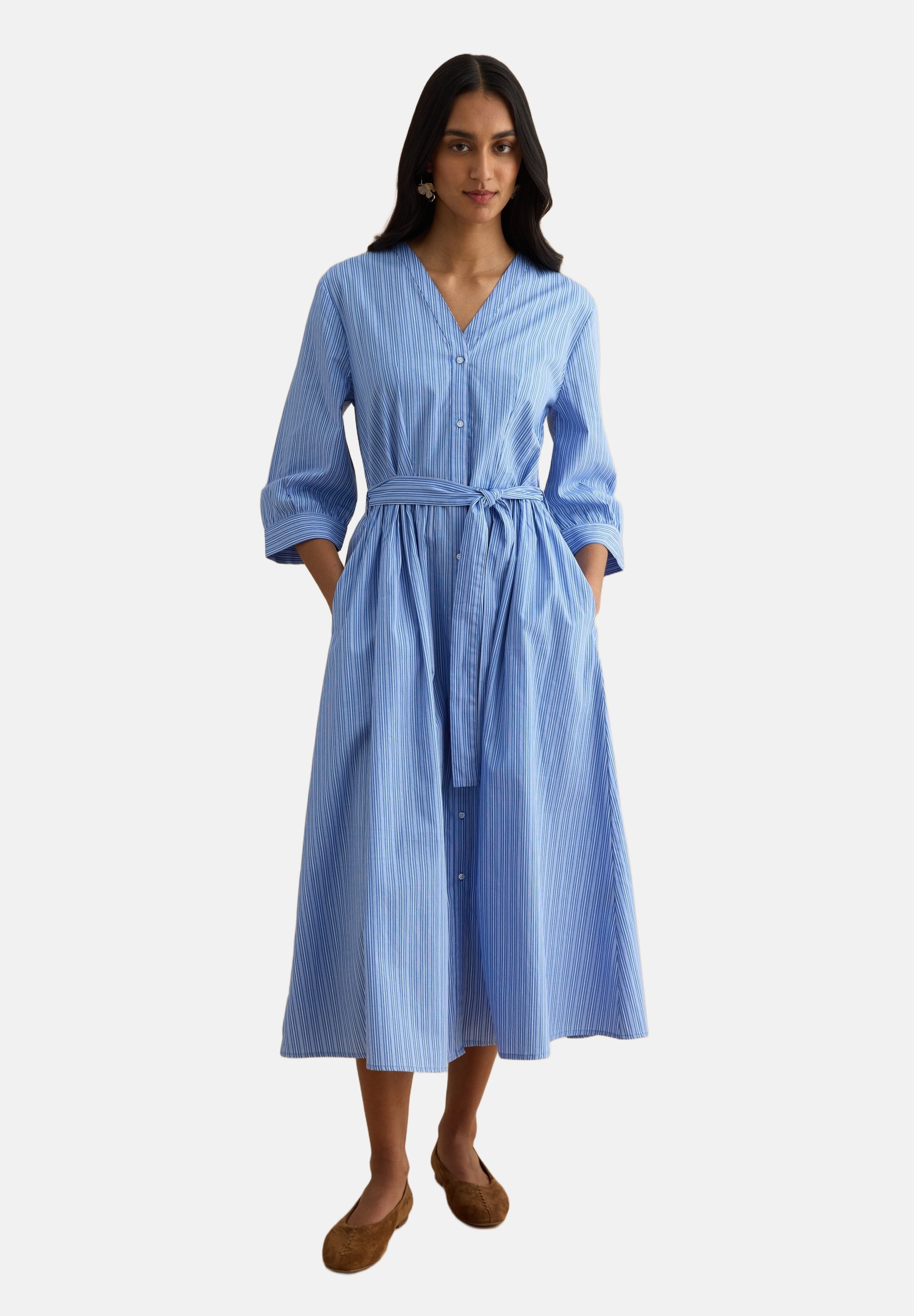 blue les copains dress Blue Les Copains Womens Line Short Sleeve Knee Length A-Line Dress Black  Size 46