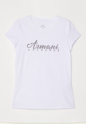 T-shirts med print - optic white