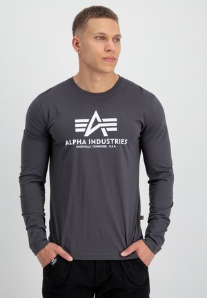 Long sleeved top - vintage grey