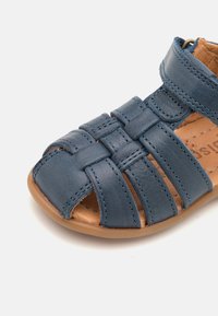 Bisgaard CARLY UNISEX - Lær-at-gå-sko - navy