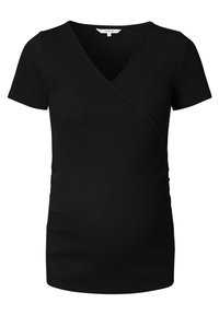 Noppies T-shirts print - mottled black