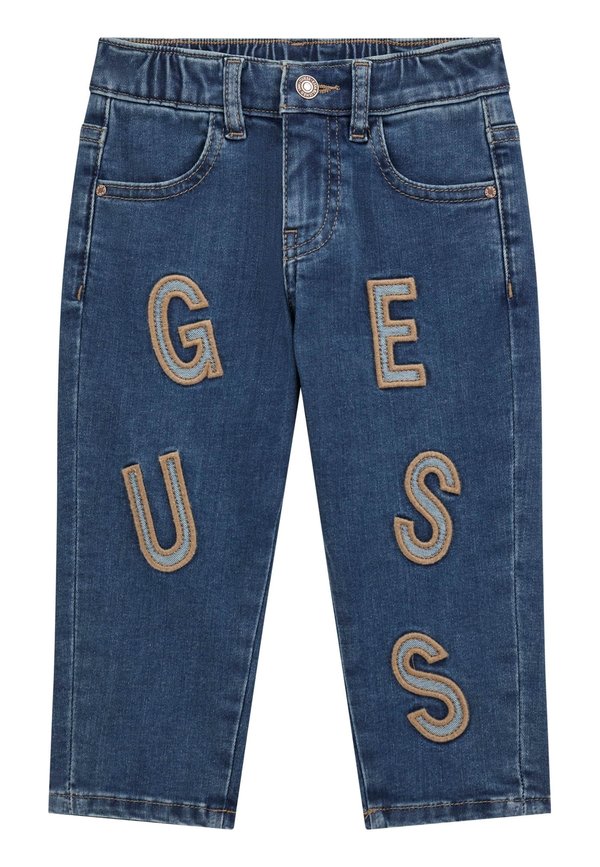 LOGO-PATCH - Jeans Relaxed Fit - blau