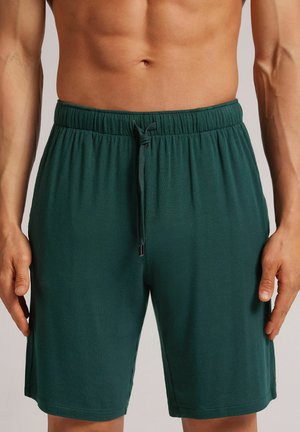 IUMAN Intimissimi, SHORT WITH DRAWSTRING - Træningsbukser - dark green
