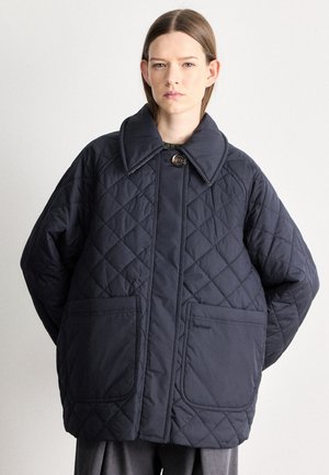 LAOISE QUILTED - Lühike jakk - dark navy