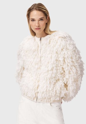 ELIAS - Strickjacke - chalk white