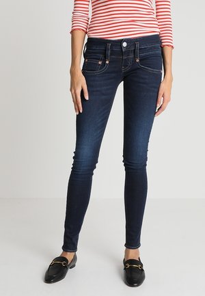 Slim fit jeans - dark-blue denim