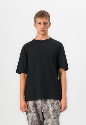 BOXY - Basic T-shirt - black