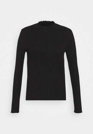 NMBERRY CREW NECK JUMPER - Pulóver - black