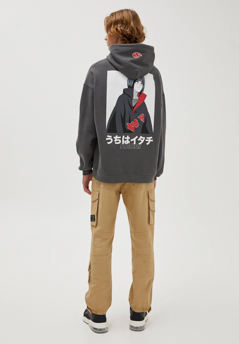 Pull&Bear Naruto Hoodie In Grey ubicaciondepersonas.cdmx.gob.mx