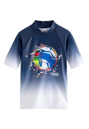 Next SHORT SLEEVE FIT - Surfshirt - black navy