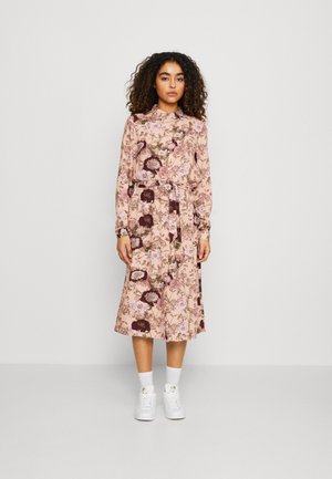 Vero Moda VMANNA CALF SHIRT DRESS - Φόρεμα πουκάμισο - misty rose