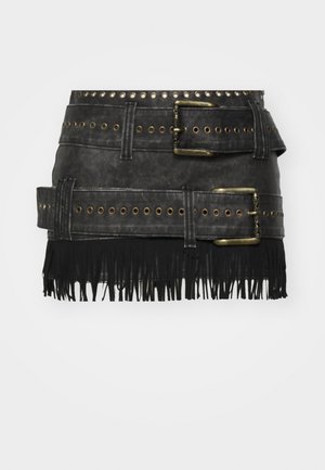 Jaded London ODILE MINI SKIRT - Mini skirt - black