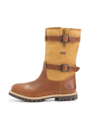 Travelin SWEDEN - Snowboots  - cognac