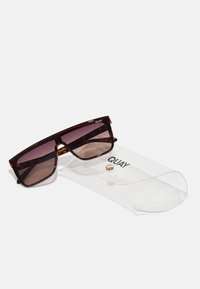 QUAY AUSTRALIA NIGHTFALL UNISEX - Slnečné okuliare - tort/brown